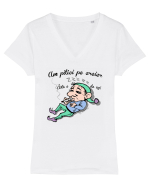 Pitici pe creier - Piticul leneș Tricou mânecă scurtă guler V Damă Evoker