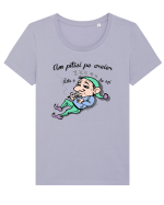 Pitici pe creier - Piticul leneș Tricou mânecă scurtă guler larg fitted Damă Expresser