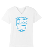 NURSE Tricou mânecă scurtă guler V Bărbat Presenter