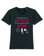 NURSE Tricou mânecă scurtă guler V Bărbat Presenter