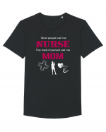 NURSE Tricou mânecă scurtă guler larg Bărbat Skater