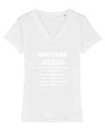 NURSE Tricou mânecă scurtă guler V Damă Evoker