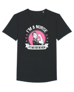 NURSE Tricou mânecă scurtă guler larg Bărbat Skater