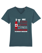 NURSE Tricou mânecă scurtă guler V Bărbat Presenter