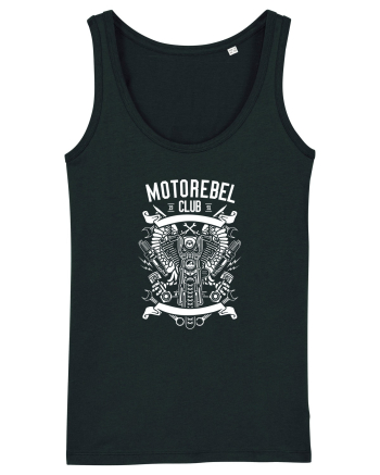 Moto Club Vintage White Black