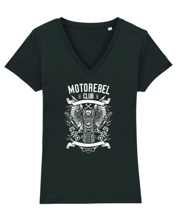 Moto Club Vintage White Black