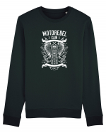 Moto Club Vintage White Bluză mânecă lungă Unisex Rise