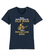 MOUNTAIN BIKE Tricou mânecă scurtă guler V Bărbat Presenter