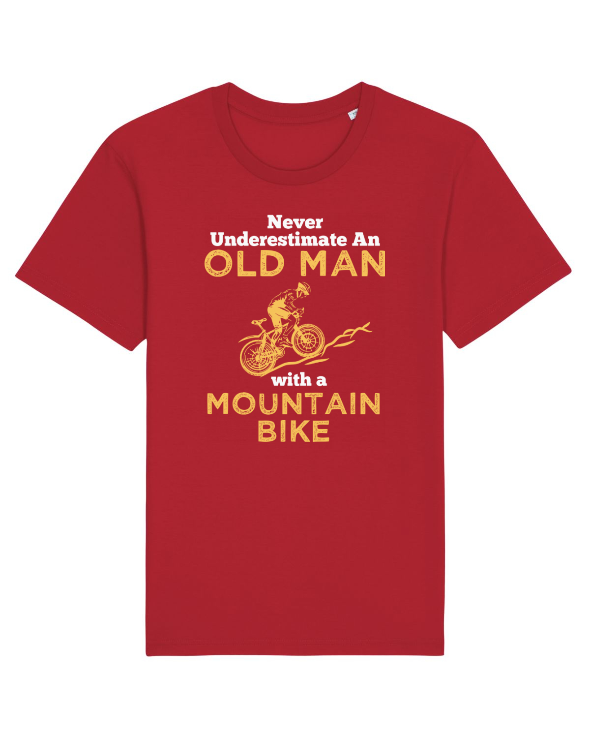 Tricou mânecă scurtă Unisex Rocker Red