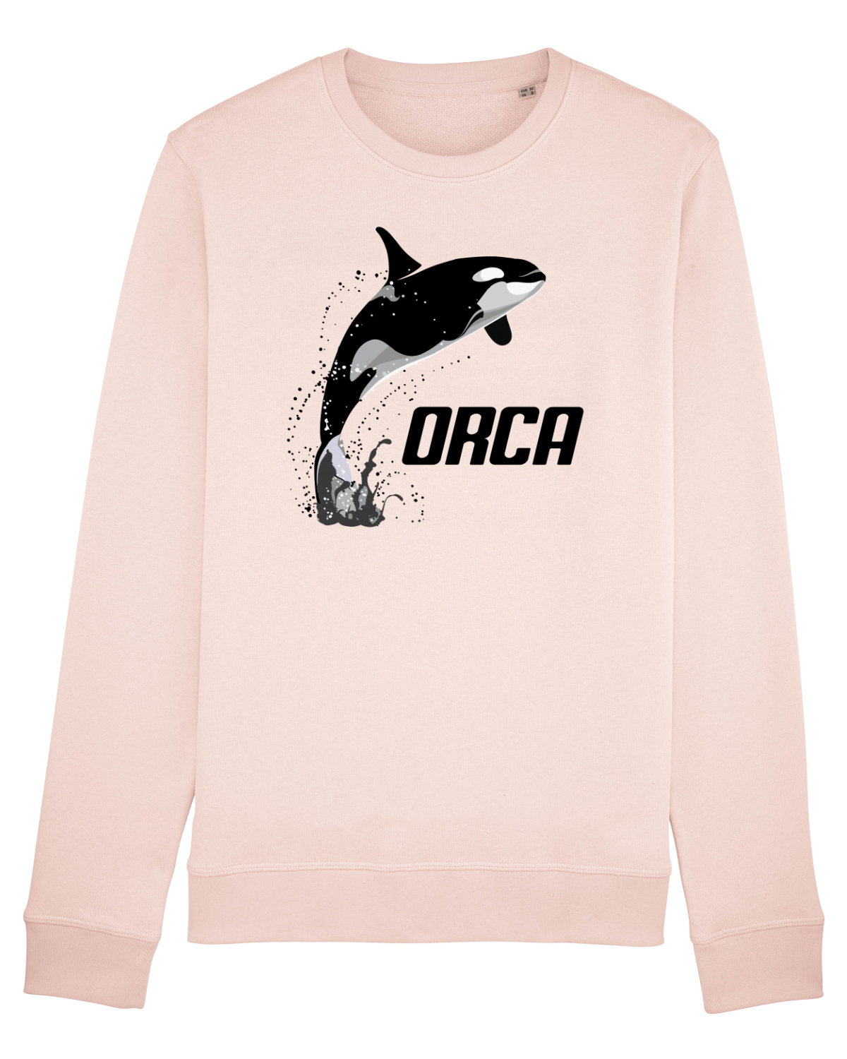 Bluză mânecă lungă Unisex Rise Candy Pink