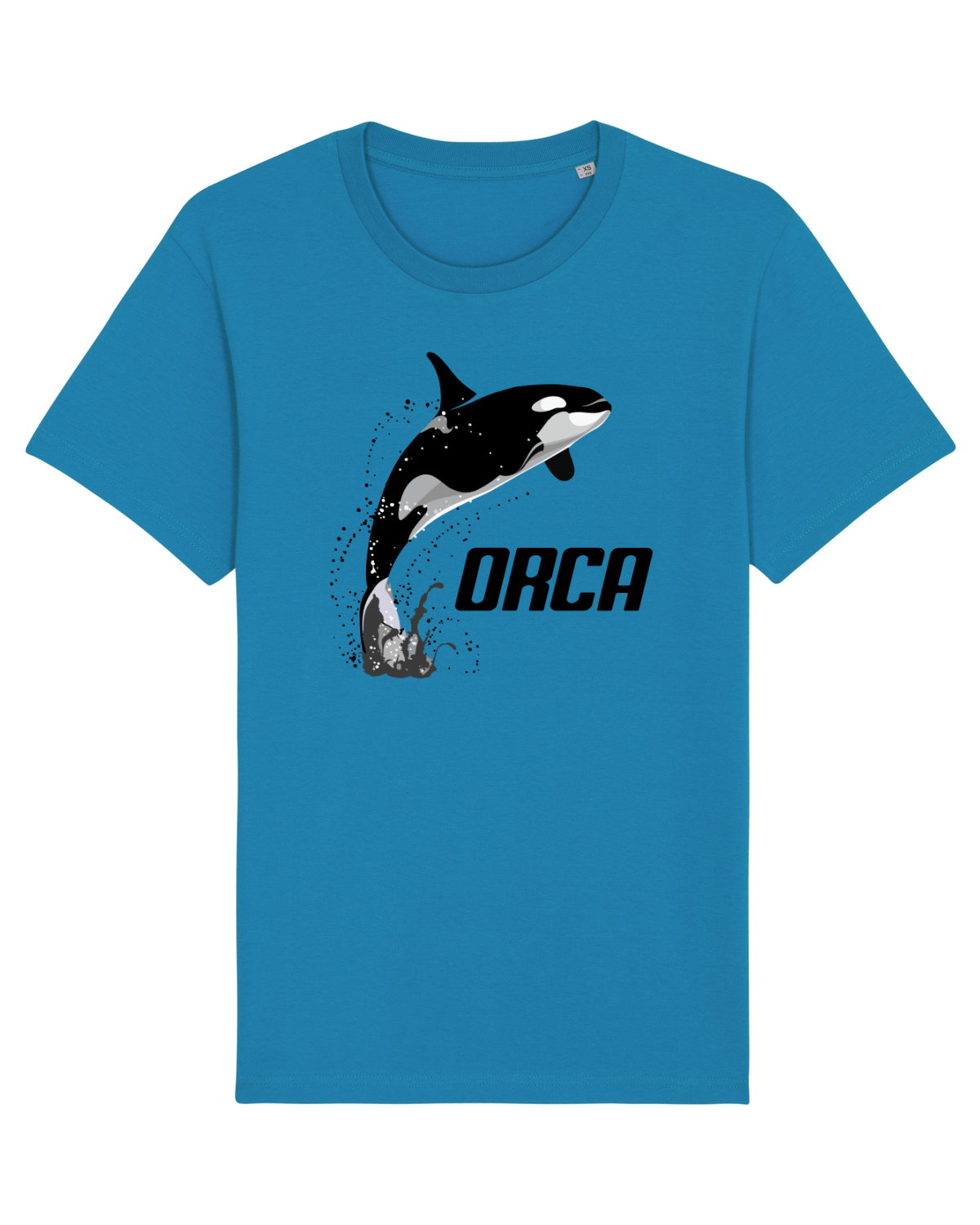 Tricou mânecă scurtă Unisex Rocker Azur