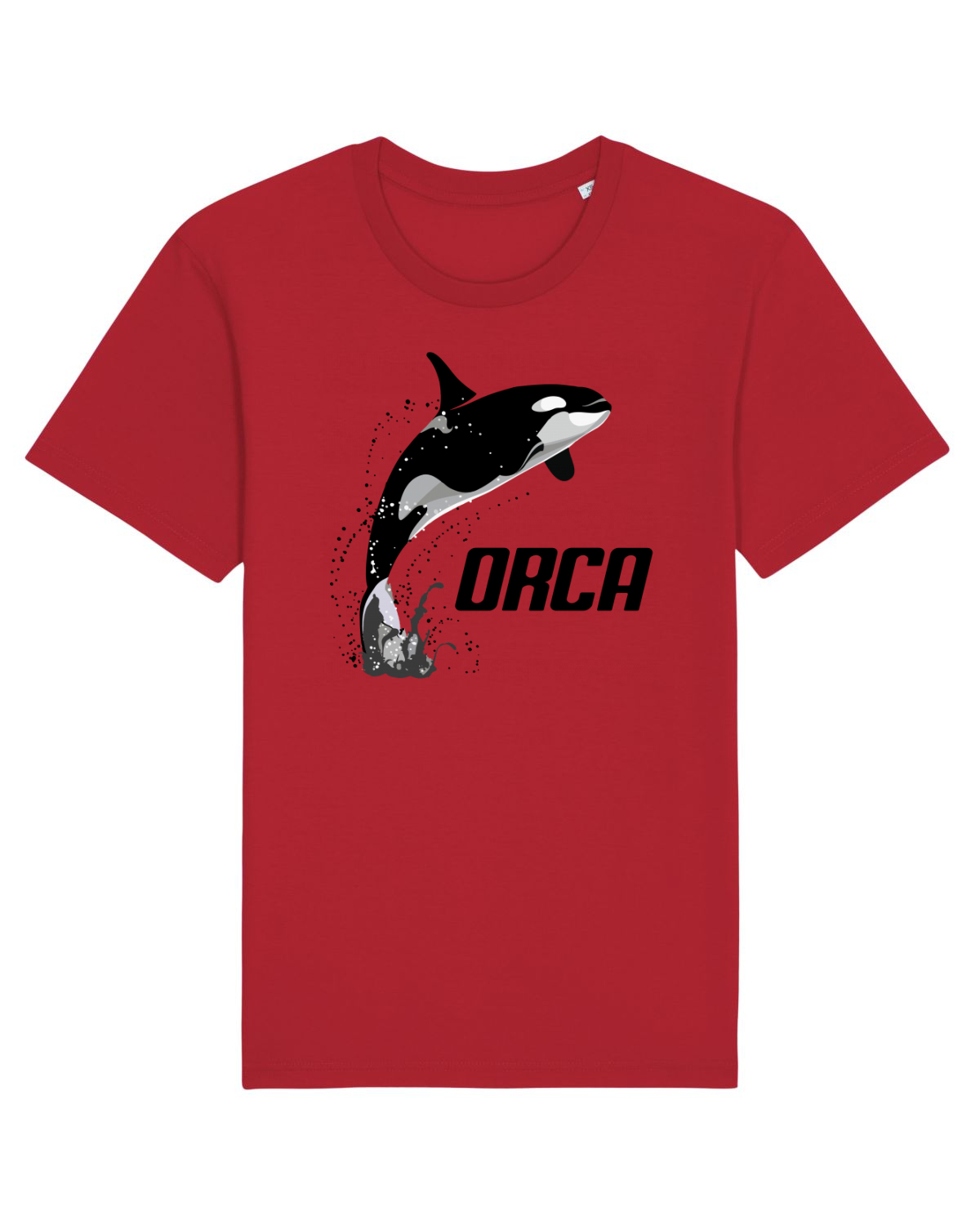 Tricou mânecă scurtă Unisex Rocker Red