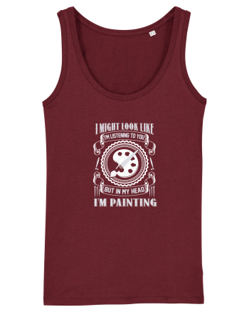 PAINTING Burgundy