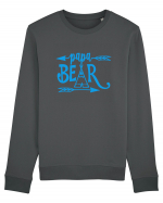 PAPA BEAR Bluză mânecă lungă Unisex Rise