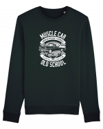 Muscle Car Vintage White Bluză mânecă lungă Unisex Rise