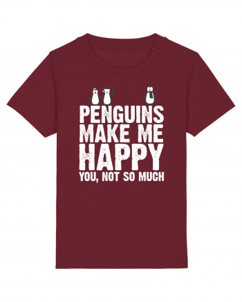 PENGUINS Burgundy