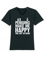 PENGUINS Tricou mânecă scurtă guler V Bărbat Presenter