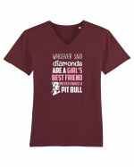 PIT BULL  Tricou mânecă scurtă guler V Bărbat Presenter