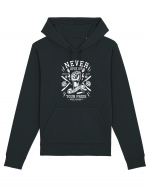 Never Give Up White Fist Hanorac Unisex Drummer
