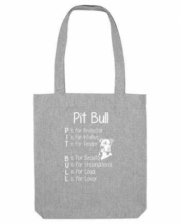 PIT BULL  Heather Grey