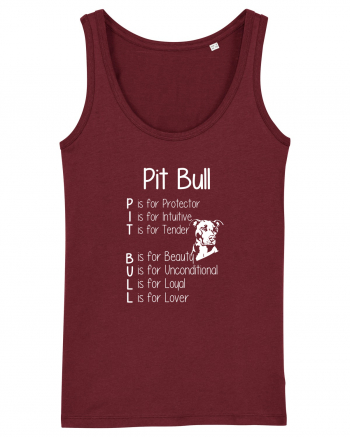 PIT BULL  Burgundy