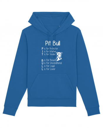 PIT BULL  Royal Blue