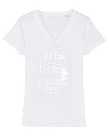 PIT BULL  White