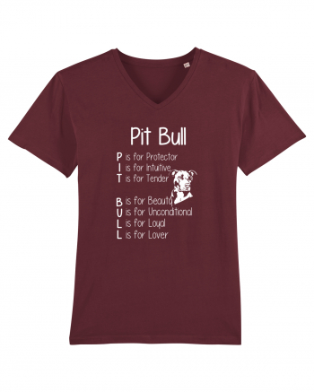 PIT BULL  Burgundy