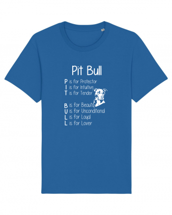 PIT BULL  Royal Blue