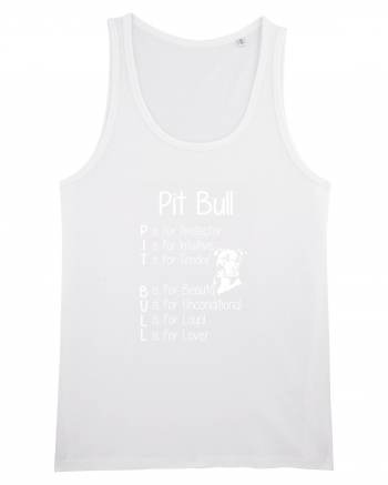 PIT BULL  White