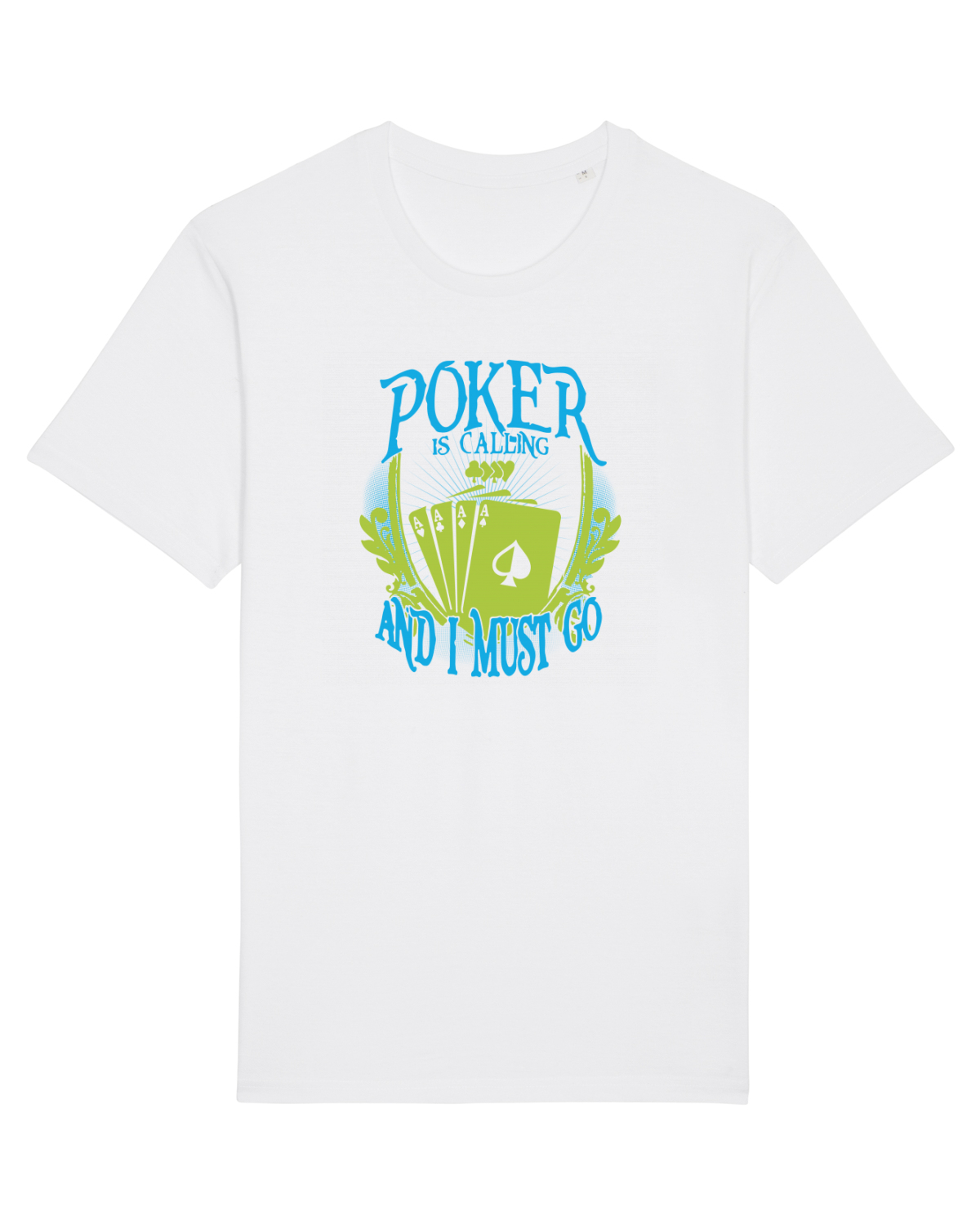 Tricou mânecă scurtă Unisex Rocker White