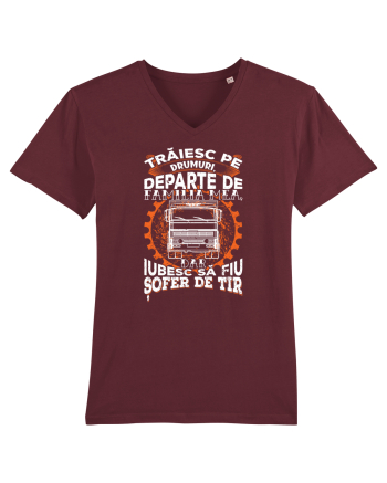 Șofer de tir Burgundy