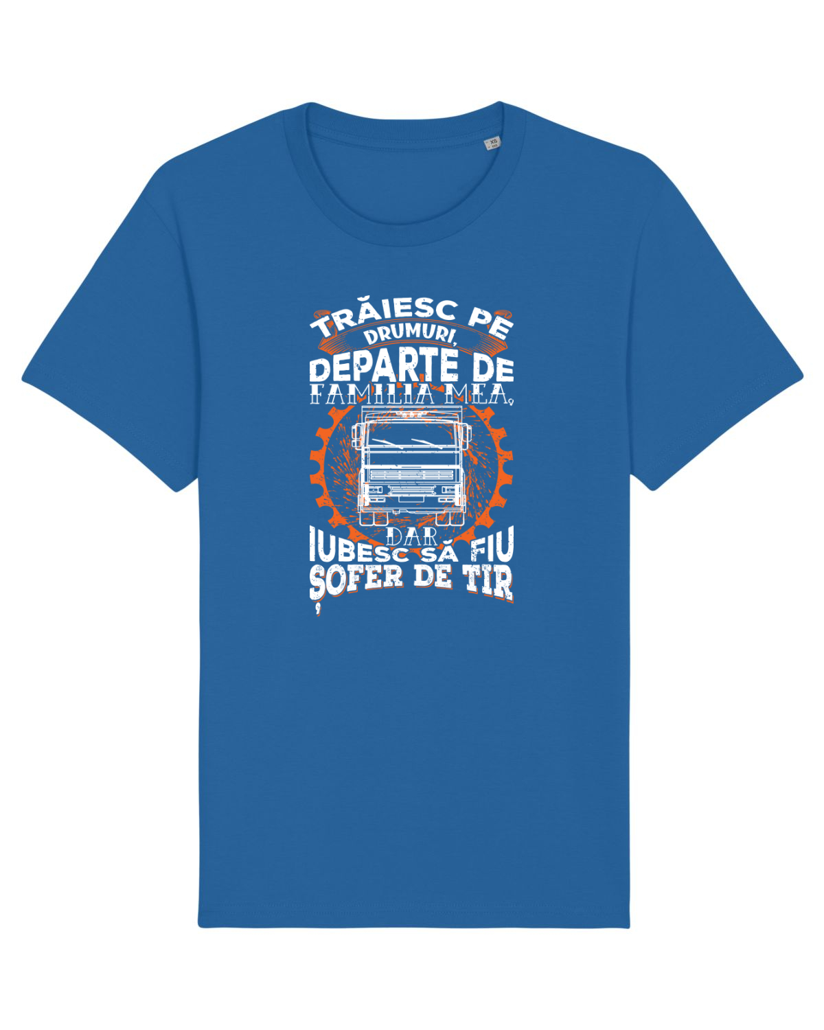 Tricou mânecă scurtă Unisex Rocker Royal Blue