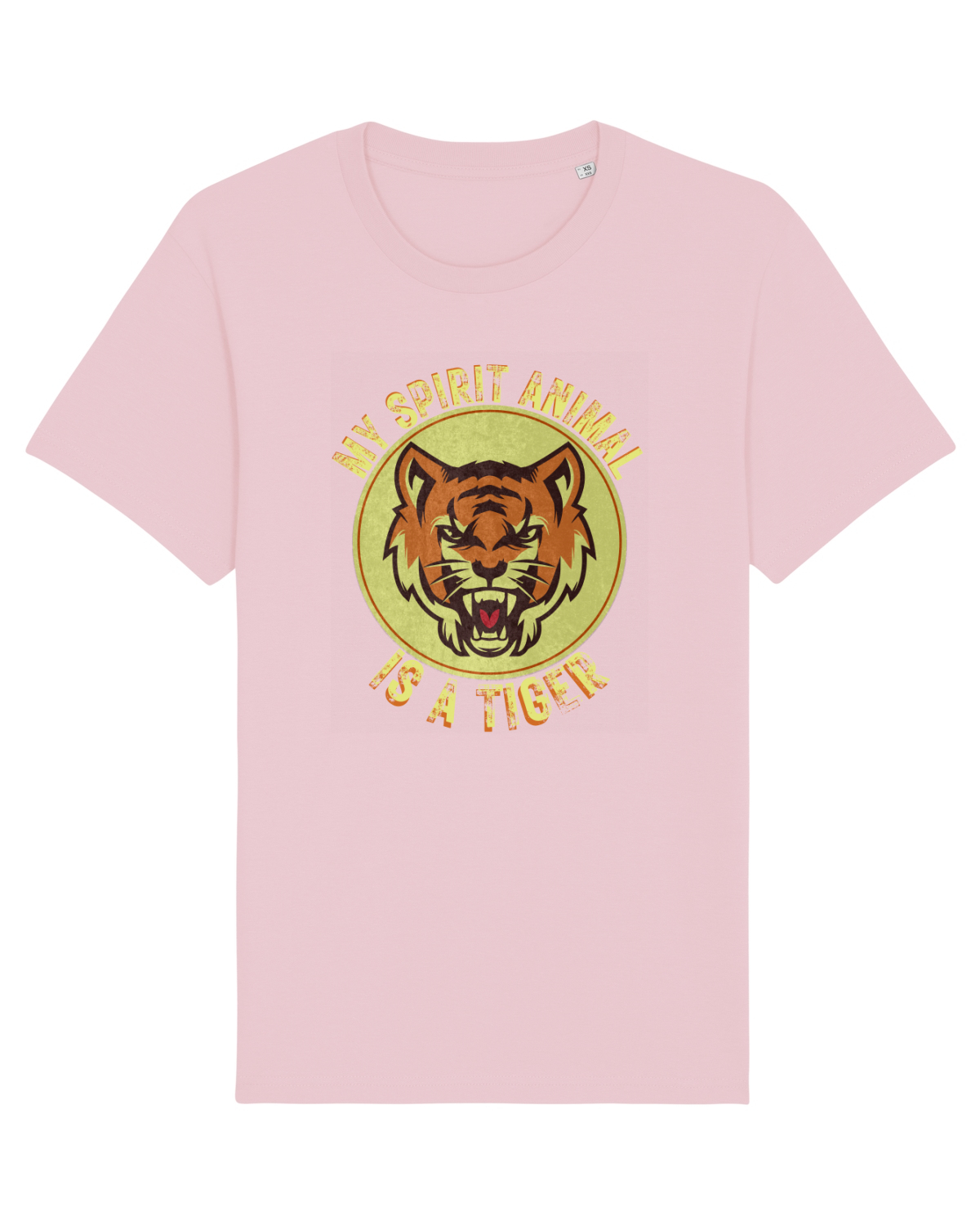 Tricou mânecă scurtă Unisex Rocker Cotton Pink