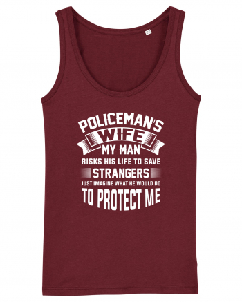 POLICE Burgundy