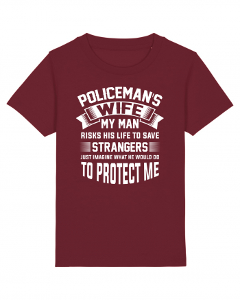 POLICE Burgundy