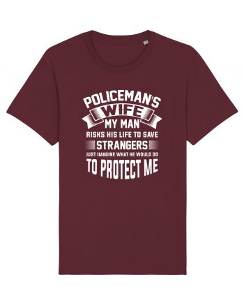 POLICE Burgundy