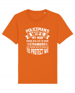 POLICE Tricou mânecă scurtă Unisex Rocker