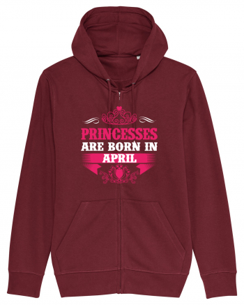 BORN IN APRIL Burgundy