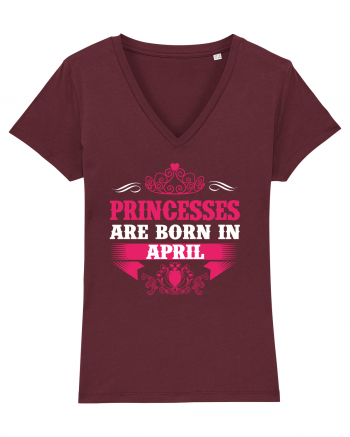 BORN IN APRIL Burgundy