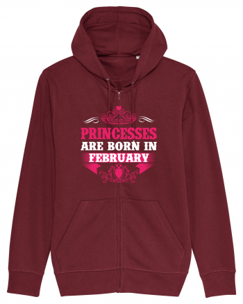 BORN IN FEBRUARY Burgundy