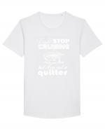 CRUISE Tricou mânecă scurtă guler larg Bărbat Skater