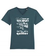 SKIING Tricou mânecă scurtă guler V Bărbat Presenter