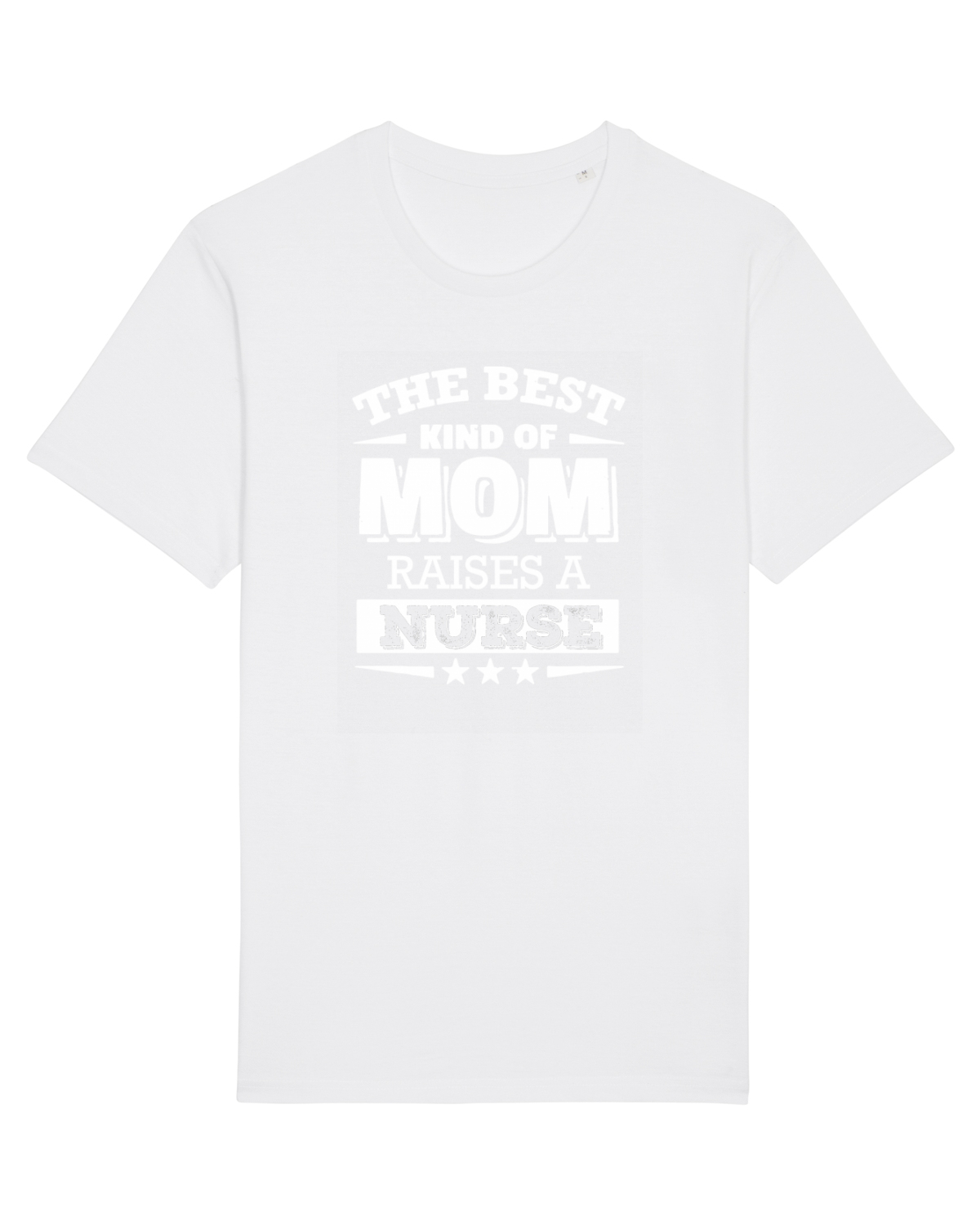 Tricou mânecă scurtă Unisex Rocker White