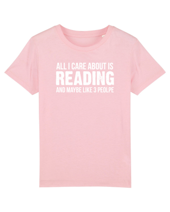 READING BOOKS Cotton Pink