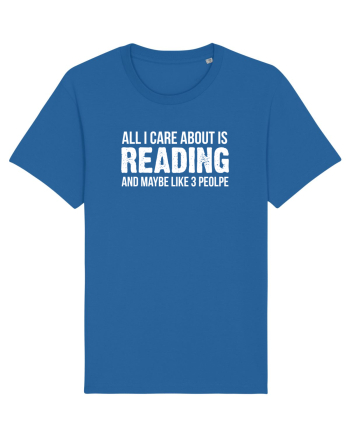 READING BOOKS Royal Blue