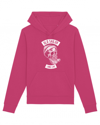 Old Sailor Skull White Raspberry