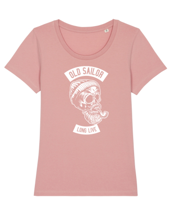 Old Sailor Skull White Canyon Pink