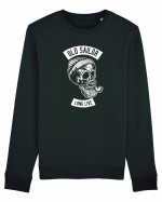 Old Sailor Skull White Bluză mânecă lungă Unisex Rise