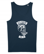 Old Sailor Skull White Maiou Bărbat Runs